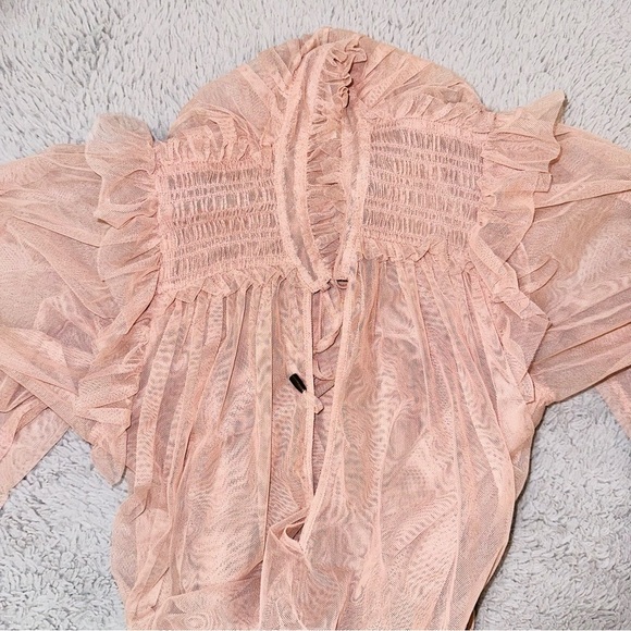 Free People Twyla sheer top - Picture 13 of 17